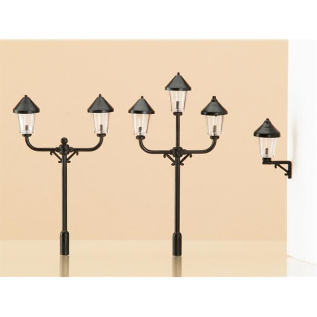 Auhagen Maket 1:100 Ölçek Sokak Lambası 6’lı N:42631 - 1