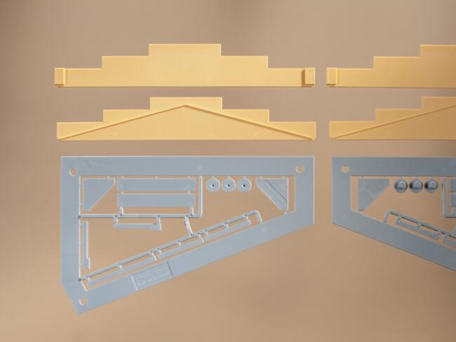 Auhagen Maket 1:87 Ölçek Bina Mantosu N:80405 - 2