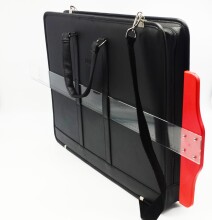 Bback Suni Deri Proje Çantası 40x55 cm Kahverengi - BBACK (1)