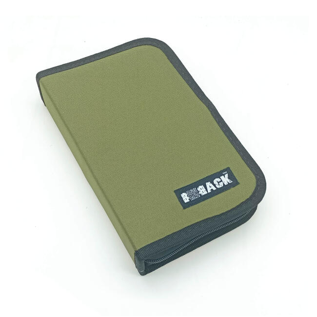 Bback Fermuarlı Kalem Kutusu 21x12x4 cm 33'lü Haki Yeşil No:660 - 1