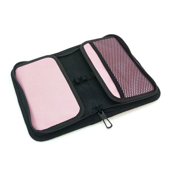 Bback Fermuarlı Kalem Kutusu 21x12x4 cm 33'lü Pembe No:658 - 2