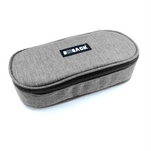 Bback Kalem Kutusu Oval Kumaş Açık Gri - 3