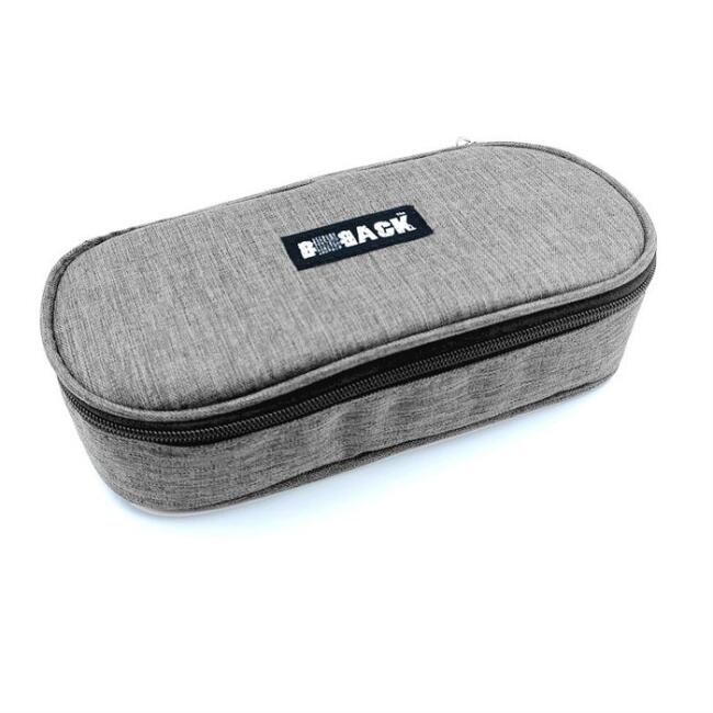 Bback Kalem Kutusu Oval Kumaş Açık Gri - 3