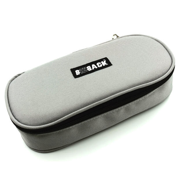 Bback Kumaş Kalem Kutusu Oval Gri N:318 - 1
