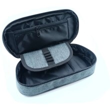 Bback Kumaş Kalem Kutusu Oval Haki N:319 - BBack (1)
