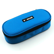 Bback Kumaş Kalem Kutusu Oval Mavi N:317 - BBack