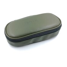 Bback Kalem Kutusu Oval Suni Deri Haki N:326 - BBack