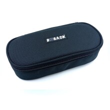 Bback Kumaş Oval Kalem Kutusu Siyah - BBack