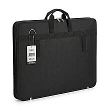 Bback Proje Çantası 40x55 cm Körüklü Siyah - Bback