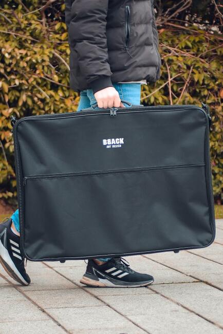 Bback Proje Çantası Kumaş 55x75 cm Siyah N:530 - 4