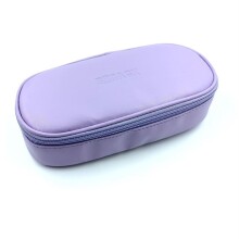 Bback Suni Deri Oval Kalem Kutusu Lila - BBack