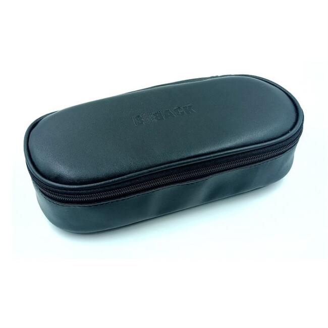 Bback Suni Deri Oval Kalem Kutusu Siyah - 1