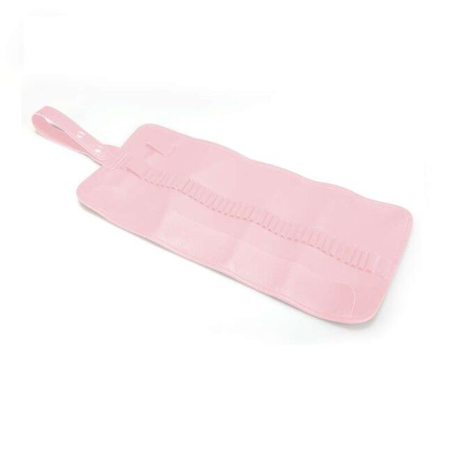 Bback Suni Deri Rulo Kalemlik Pudra Pembe - 2