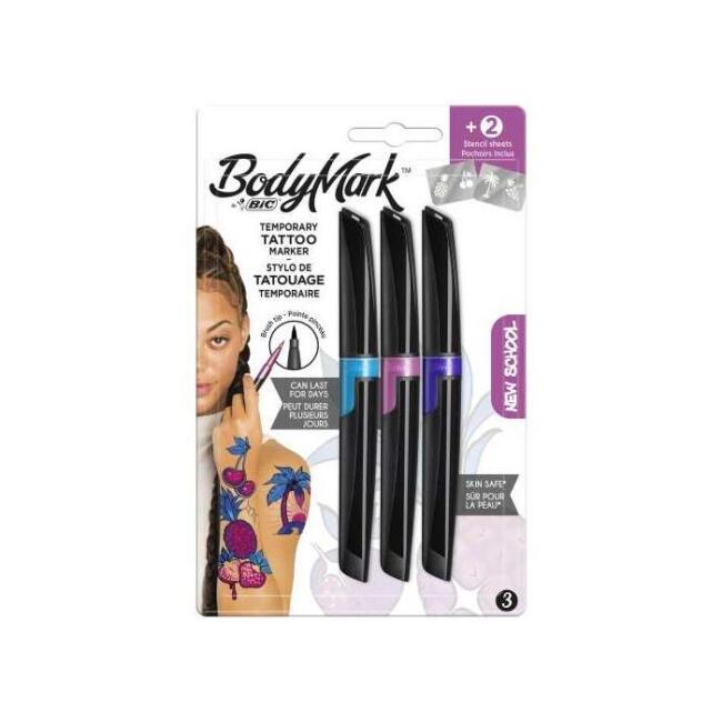 Bic Geçici Dövme Kalem Seti - 1