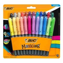 Bic Intense Marker 24 Renk - Bic