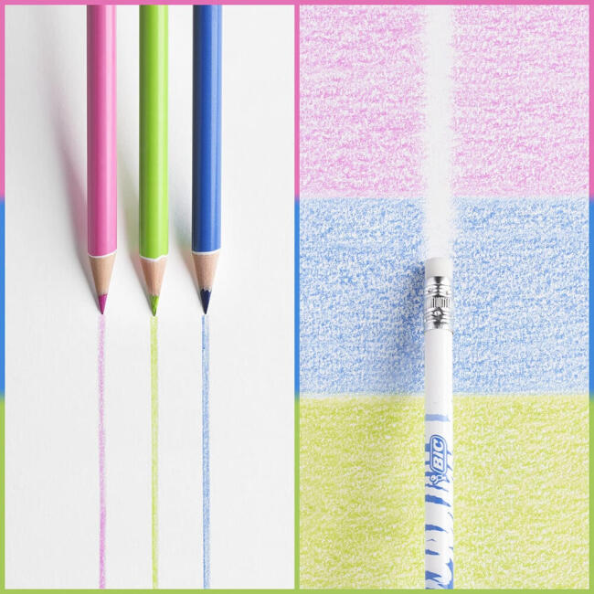 Bic Kids Evolution Illusion Kuruboya Kalem Seti 12'li 987868 - 3