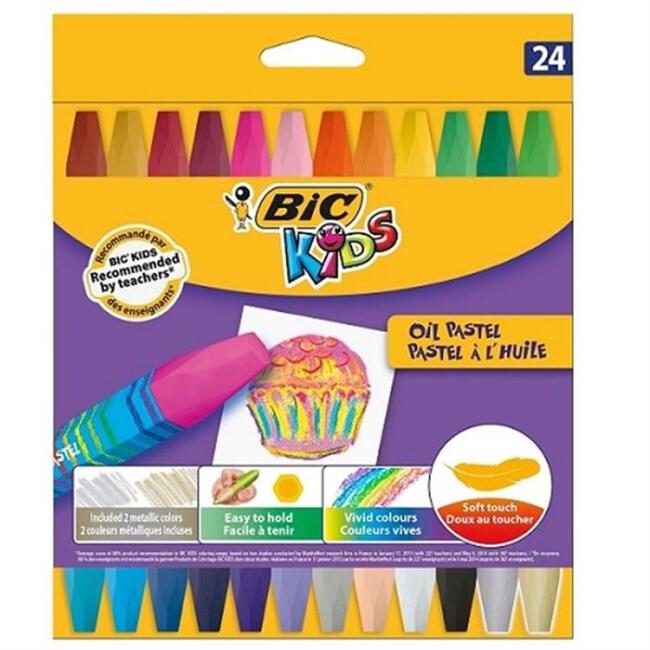 Bic Kids Pastel Boya 24’lü Set - 1