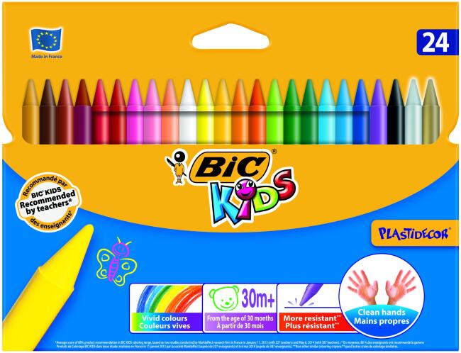Bic Kids Plastidecor Pastel Boya 24’lü - 2