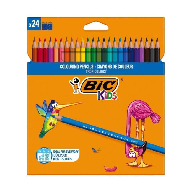 Bic Tropicolors Kuruboya Seti 24'lü 832568 - 1