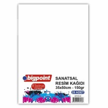 Big Point Resim Kağıdı 150Gr 35X50 25Li N:P375-35 - Bigpoint