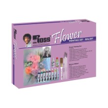 Bob Ross Flower Yağlı Boya Çiçek Boyama 14’lü Set - Bob Ross