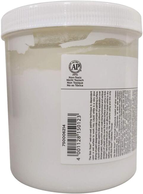 Bob Ross Liquid White Oil Paint 473 ml - 2