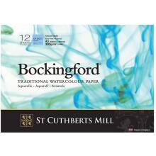 Bockingford Sulu Boya Blok Cold Press White 300 g A3 12 Yaprak - Bockingford