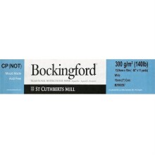 Bockingford Cp White 1524Mmx10Mt. 300Gr. N:5143000101Rı - BOCKINGFORD