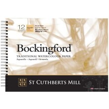 Bockingford Sulu Boya Defteri Rough White Spiralli 300 g A3 12 Yaprak - BOCKINGFORD