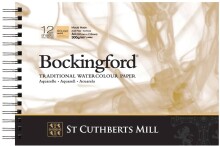 Bockingford Sulu Boya Defteri Rough White Spiralli 300 g A4 12 Yaprak - Bockingford (1)