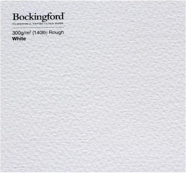 Bockingford Sulu Boya Blok Rough Beyaz 300 g 26x36 cm 12 Yaprak - 2