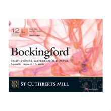 Bockingford Traditional Hp White 360x260 mm 300 g 12 Yaprak - Bockingford