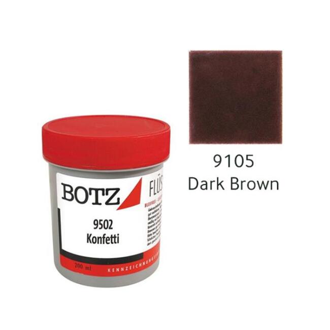 Botz Sır Boyası 200Ml Dark Brown 9105 - 3