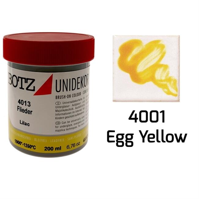 Botz Unidekor Sır Altı Boyası 200 ml Egg Yellow - 1