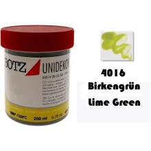 Botz Unidekor Sır Altı Boyası 200 ml Lime Green - Botz