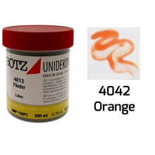 Botz Unidekor Sır Altı Boyası 200 ml Orange - Botz