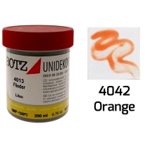 Botz Unidekor Sır Altı Boyası 200 ml Orange - BOTZ