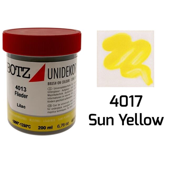 Botz Unidekor Sır Altı Boyası 200 ml Sun Yellow - 1