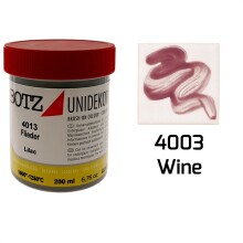 Botz Unidekor Sır Altı Boyası 200 ml Wine - Botz