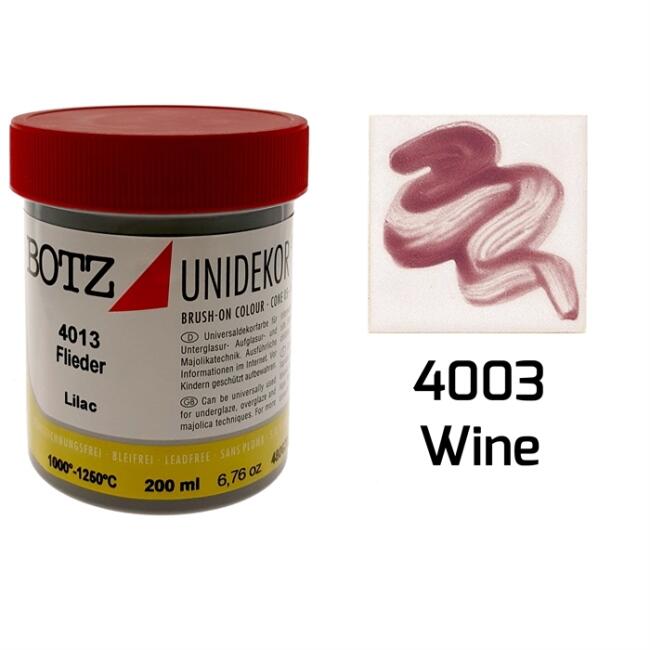 Botz Unidekor Sır Altı Boyası 200 ml Wine - 1