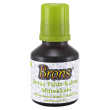 Brons Beyaz Tahta Kalemi Mürekkebi 30 cc Açık Yeşil Br-388 - Brons