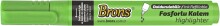 Brons Doldurulabilir Fosforlu Kalem Açık Yeşil - 2