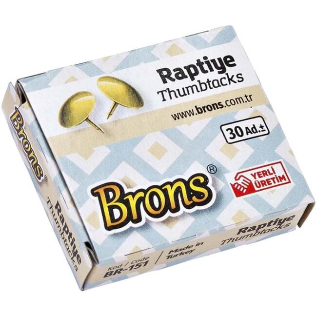 Brons Raptiye 30 Adet - 1