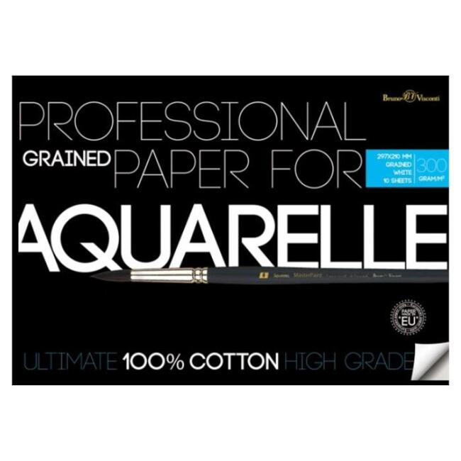 Bruno Visconti Sulu Boya Kağıdı A4 10’lu 300 g - 1