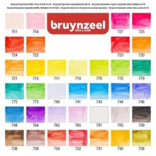 Bruynzeel Expression Aquarelle Kuru Sulu Kalem Boya Seti 36’lı - BRUYNZEEL (1)