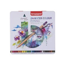 Bruynzeel Expression Sulandırılabilir Boya Kalem Seti 24 Renk - 1