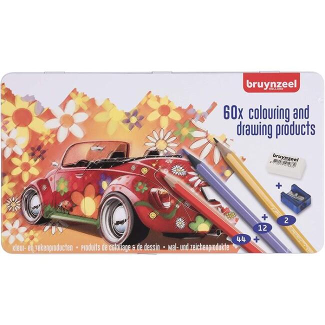 Bruynzeel Kuru Boya Seti 60’lı - 1