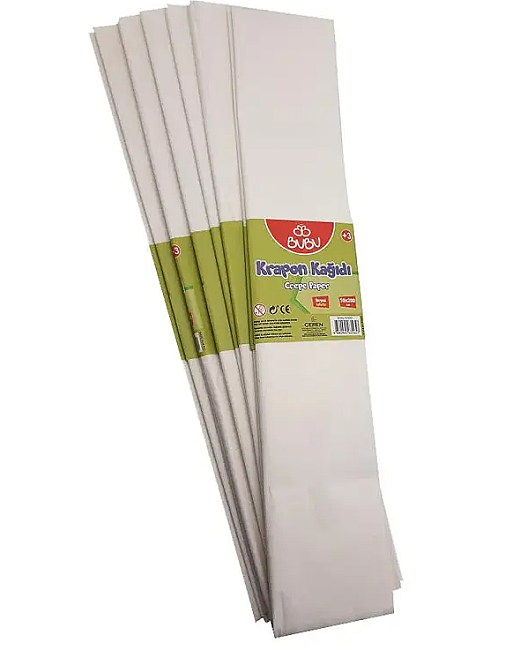 Bu Bu Krapon Kağıdı 50X200Cm Beyaz - 1