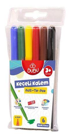 Bubu Keçeli Kalem Seti 6’lı - 1