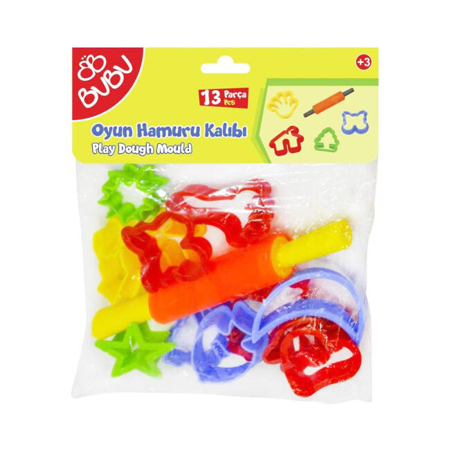 Bubu Oyun Hamuru Kalıbı 13 Parça BUBU-HK0011 - 1